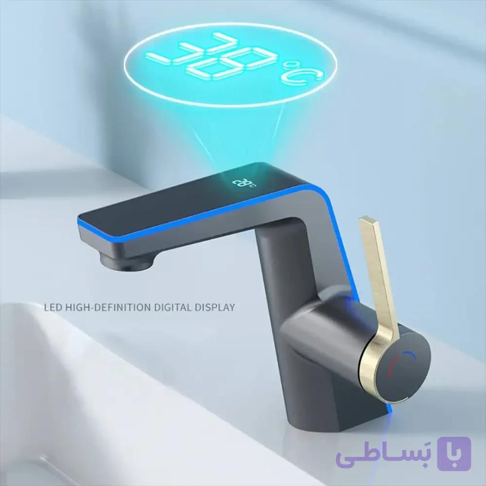 شیر روشویی با نمایشگر و ال ای دی سیتی مارکت