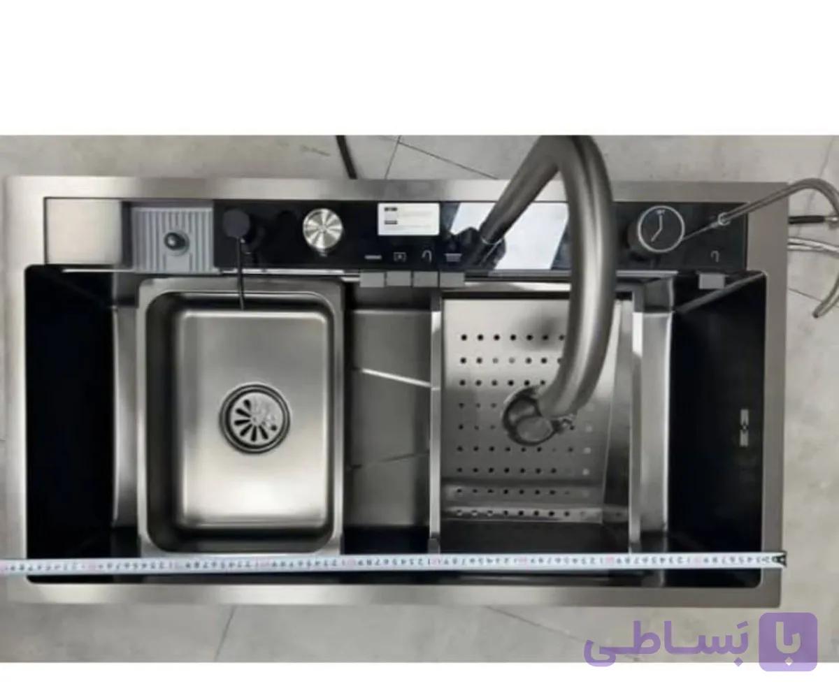سینک پیانویی 90*50 هایشین گریدA