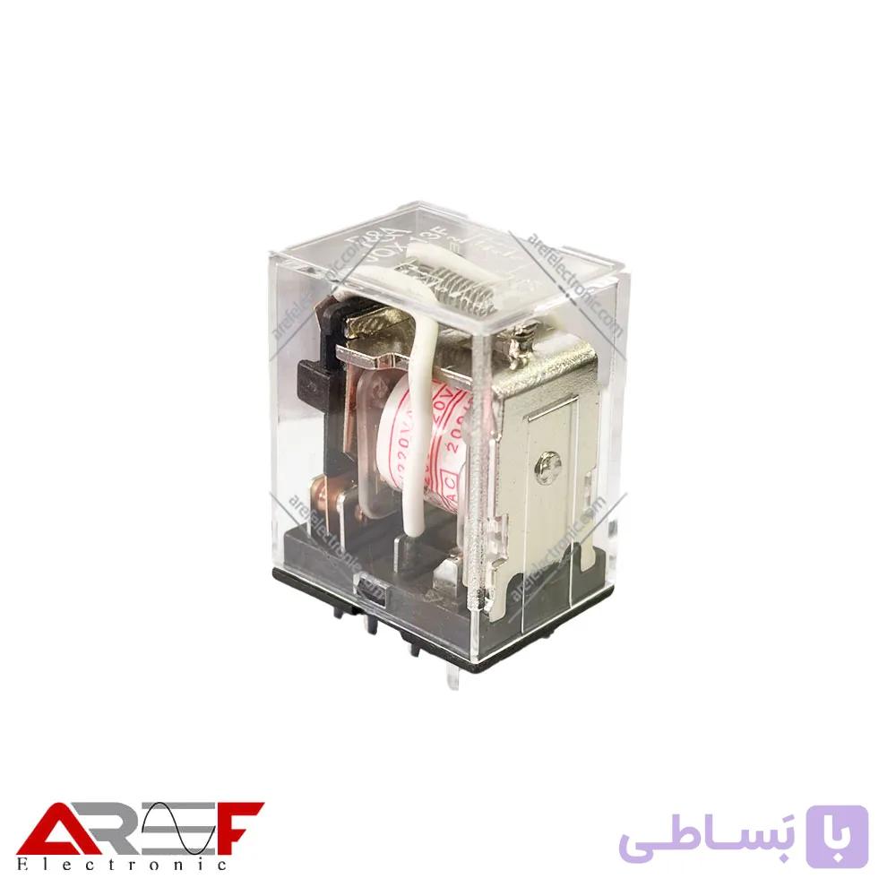 رله سوزنی R&A مدل JQX-13F دارای 24 ولت 5 آمپر 8 پین — تصویر 1