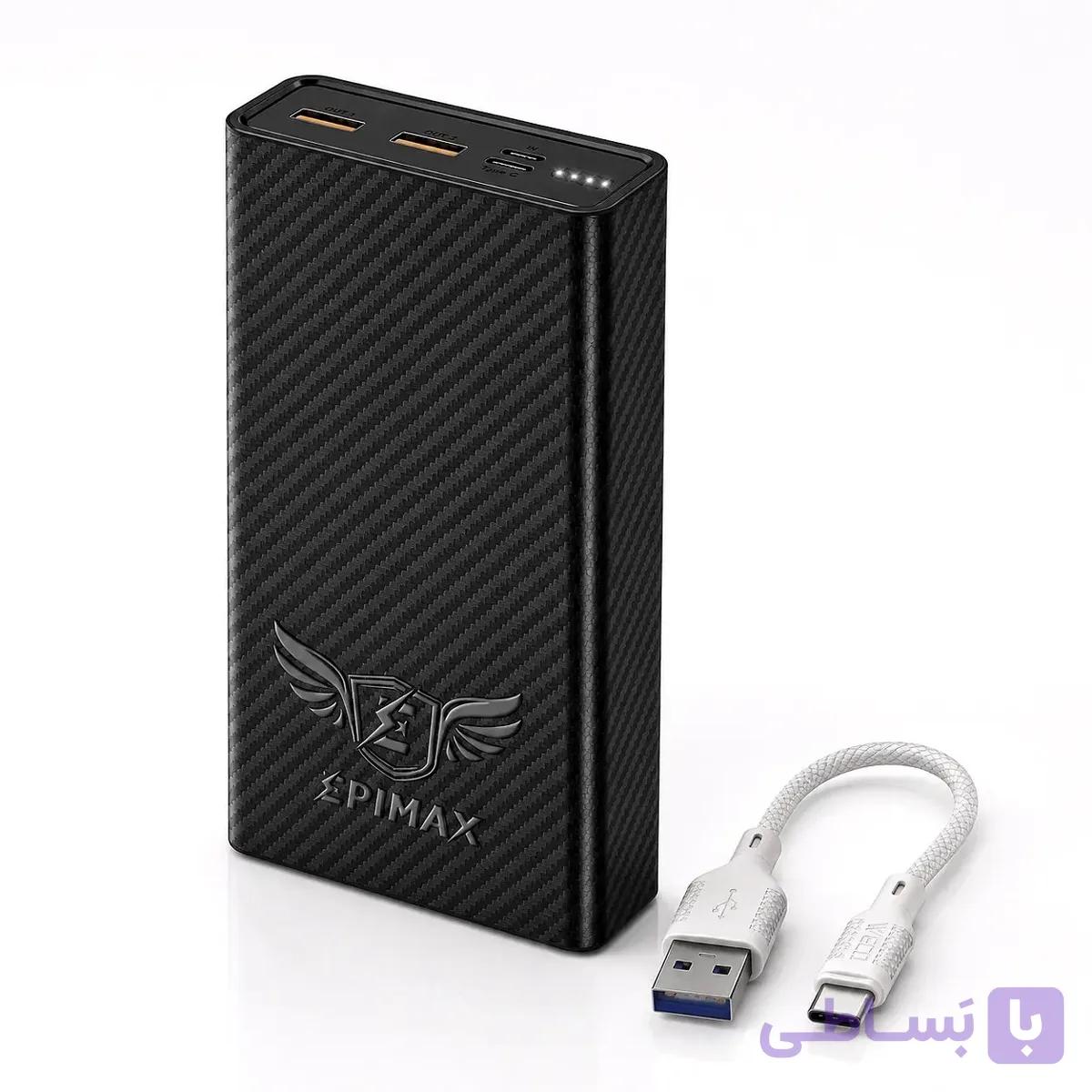 پاوربانک اپی مکس مدل EP210 ظرفیت 16000 میلی آمپر ساعت — تصویر 1