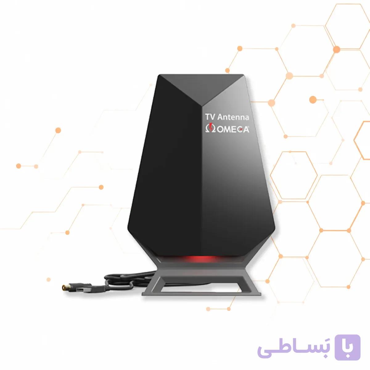 آنتن تلویزیون به همراه آداپتور امگا مدل A1000