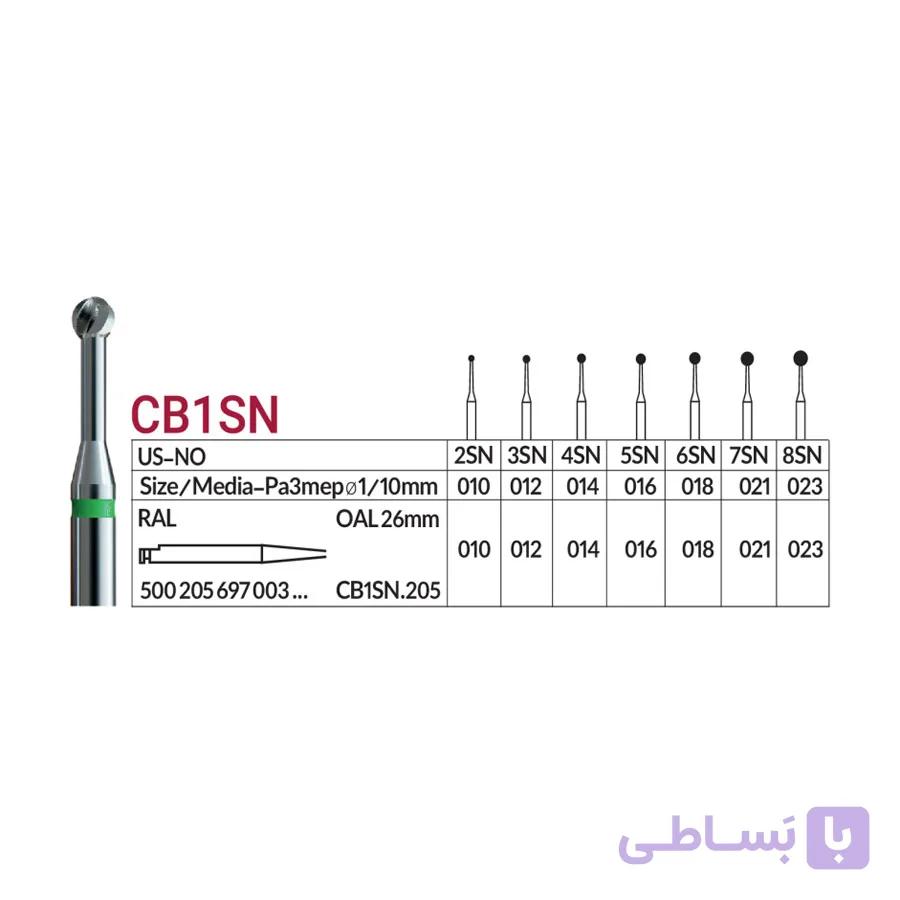 فرز آنگل گردن بلند VERO مدل CB1SN (22 میلی متر)