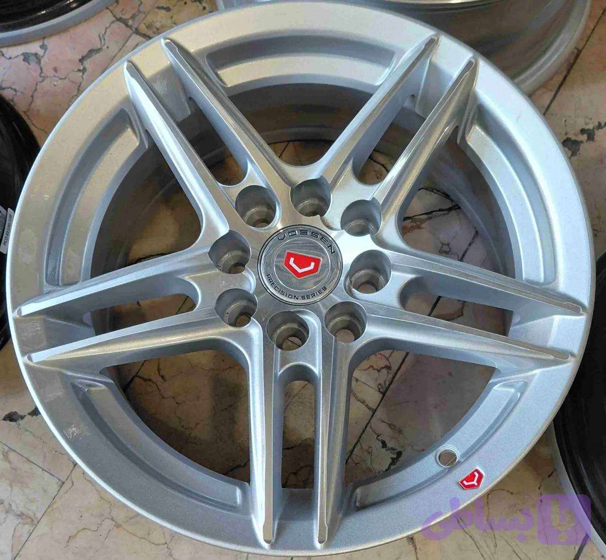 رینگ اسپرت سایز ۱۴×۶ (۱۰۸-۱۰۰×۸) رخ مشکی BBS (کد XCMD5)