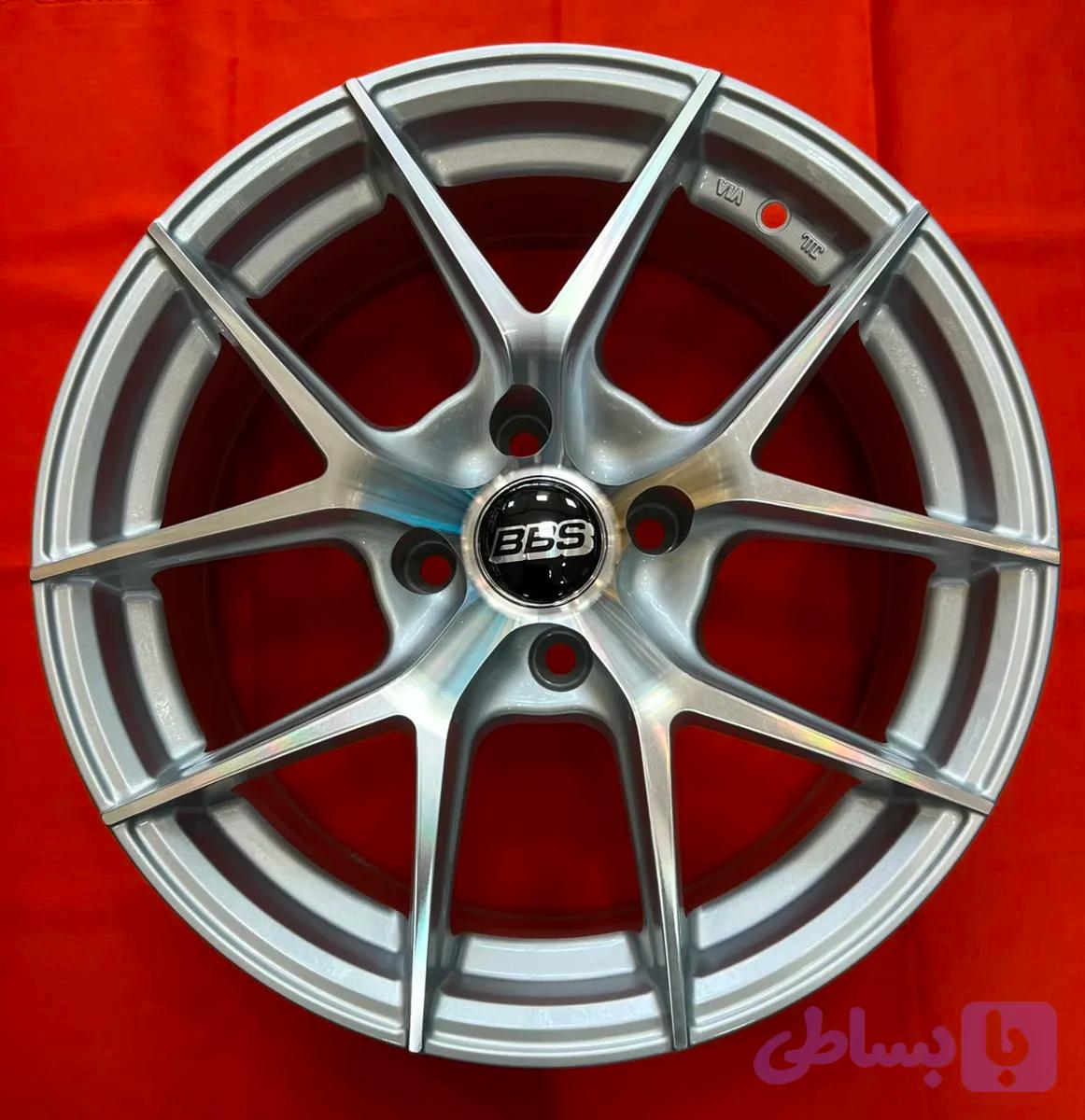 رینگ اسپرت سایز ۱۶×۷ (۱۰۸×۴) BBS نقرهای