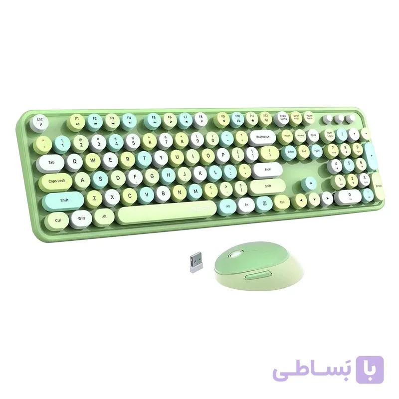 کیبورد و ماوس بی سیم مافی مدل Sweet S — تصویر 1
