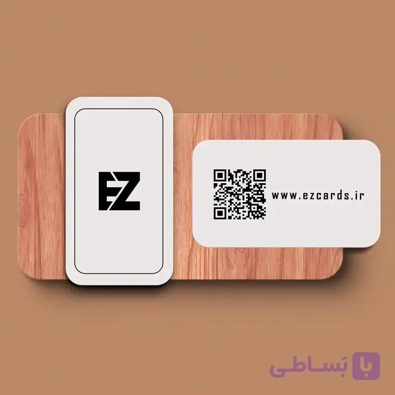 کارت ویزیت هوشمند ایزی کارت VIP – طرح دلخواه — تصویر 1