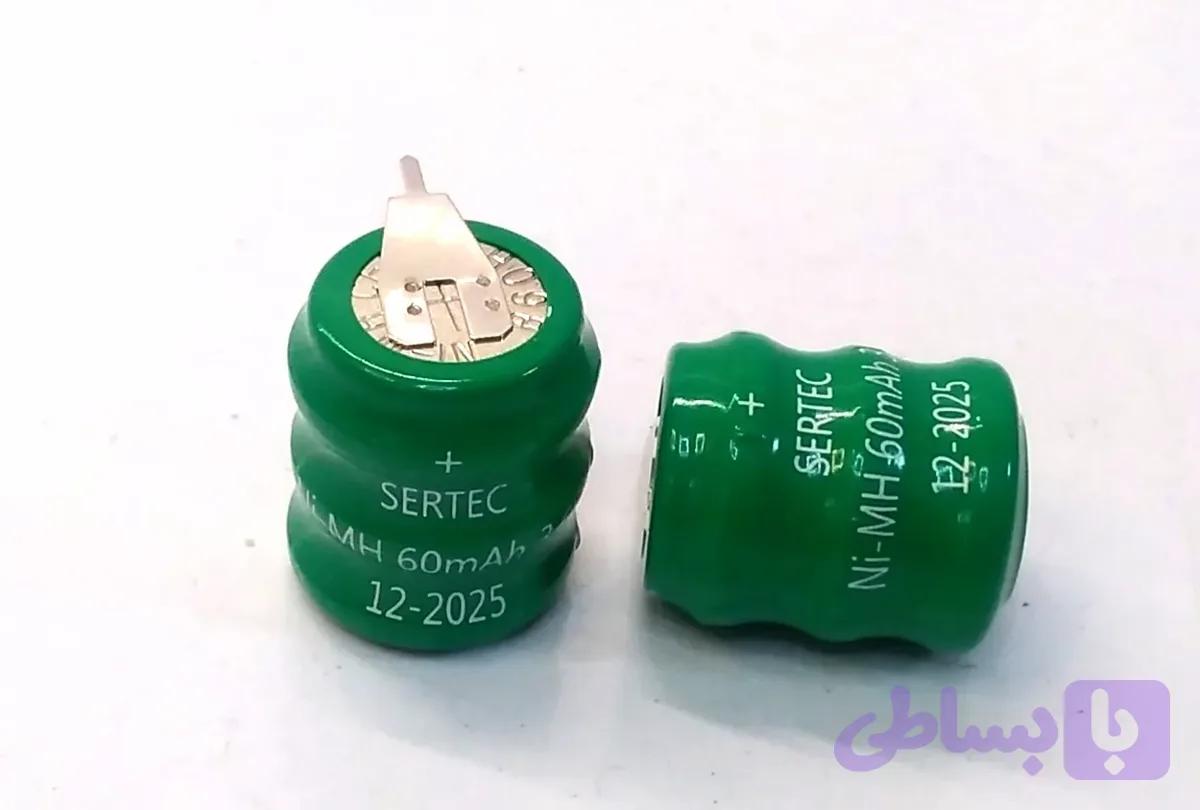 باطری نیکل متالSERIEC Ni_MH60 mAh3.6v