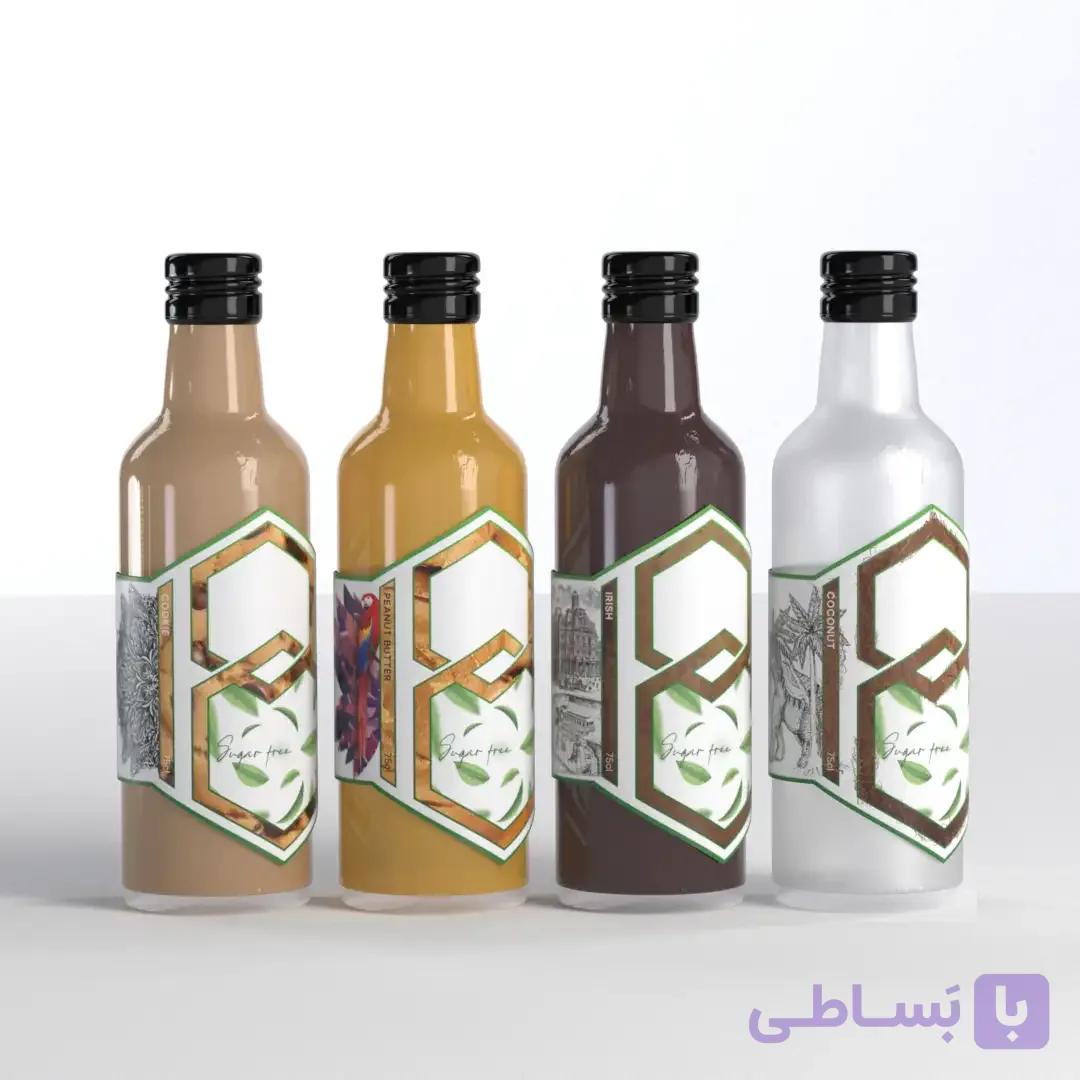 پکیج ۴×۳۵۰ سیروپ بدون قند [رژیمی] برای قهوه