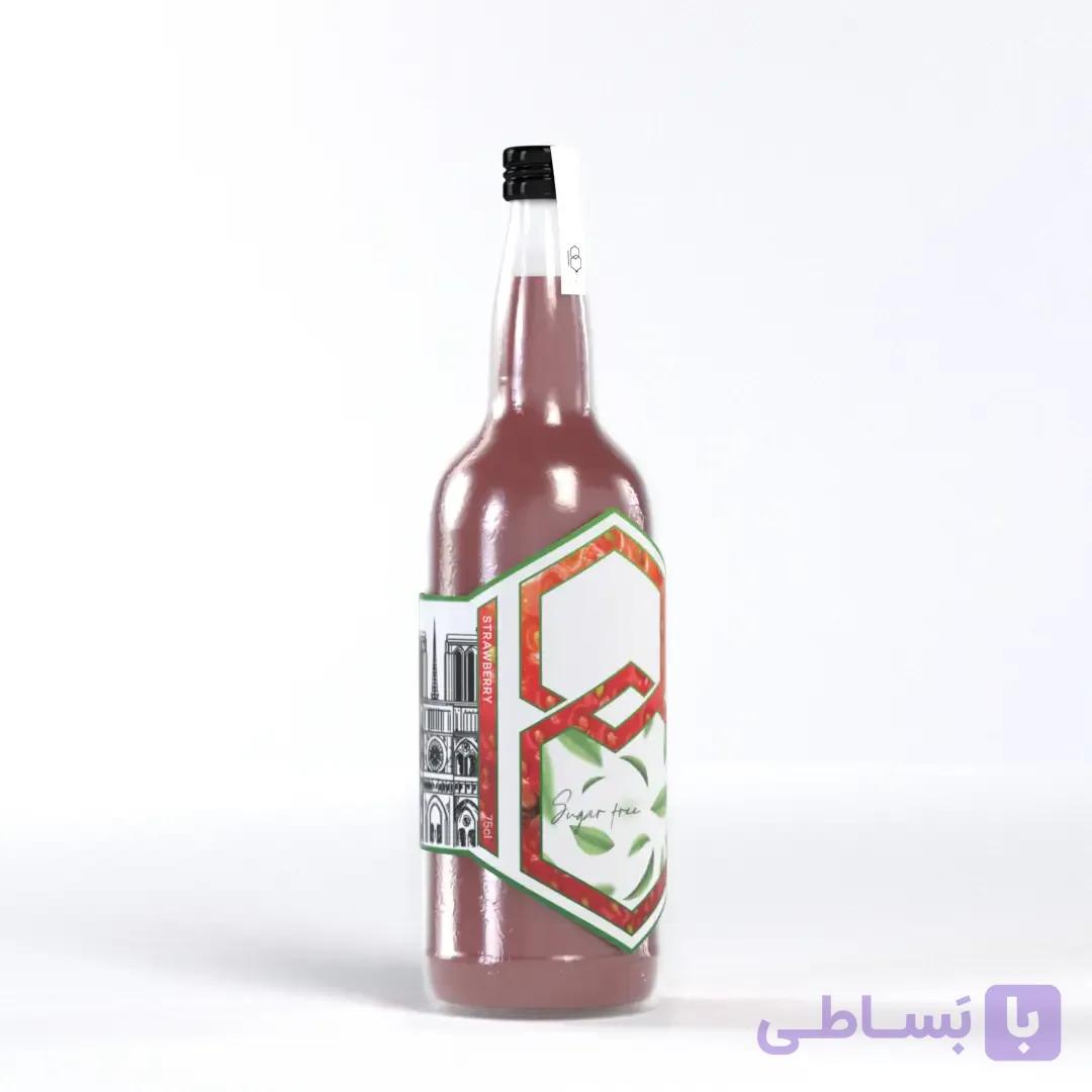 سیروپ بدون قند توت فرنگی بیتر Bitter