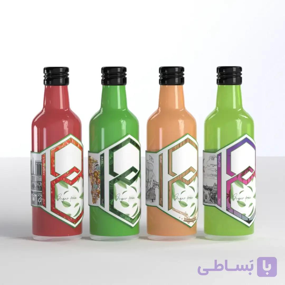پکیج ۴×۳۵۰ سیروپ بدون قند برای ماکتیل 2