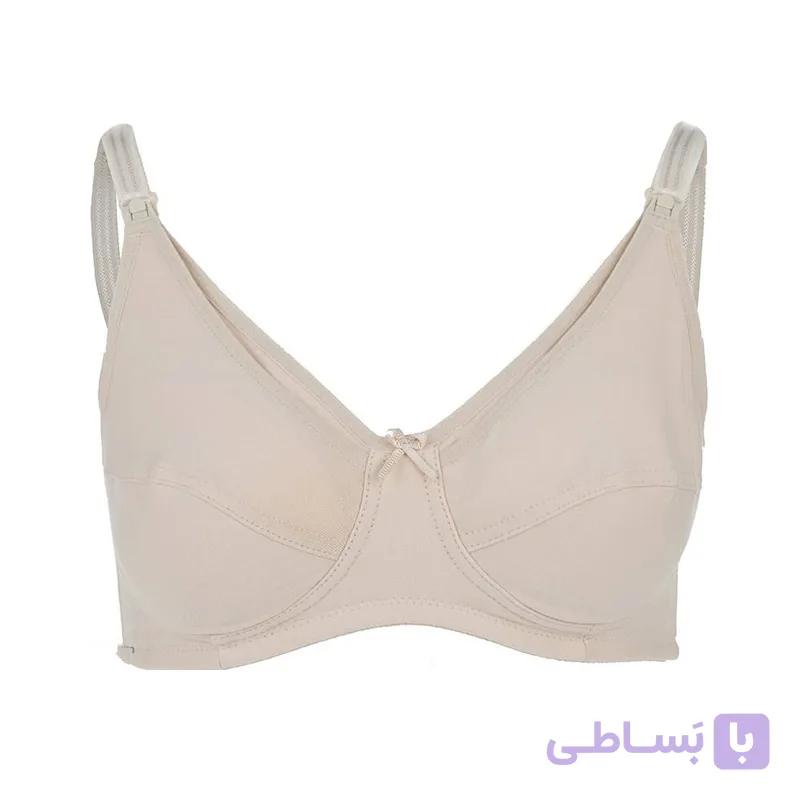 سوتین شیردهی لاکراه نخی Leen لین کد 509 کرم — تصویر 1