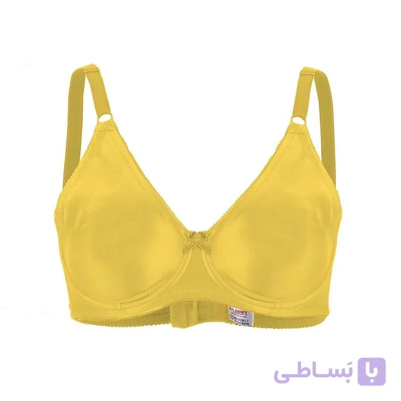 سوتین پرسی فنردار پرلون Leen  لین کد 741 نسکافه ای — تصویر 1