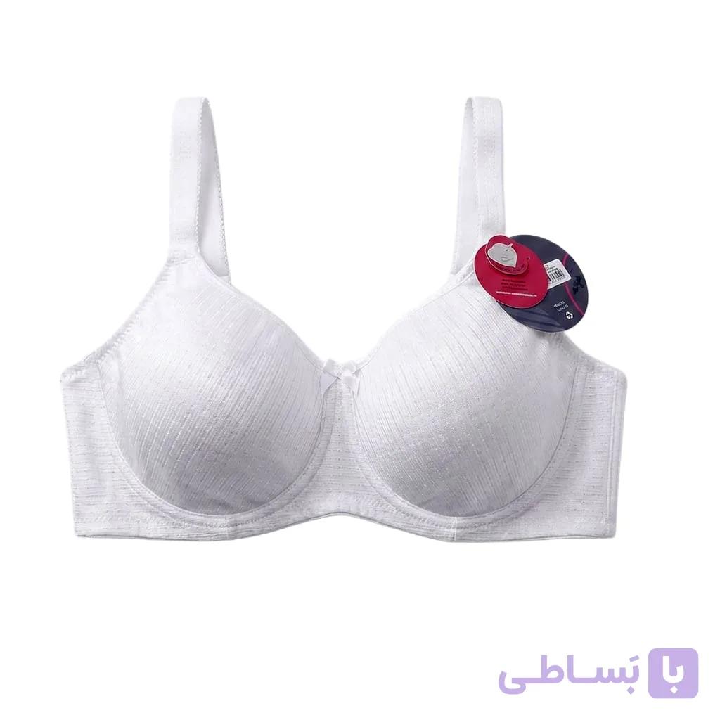 سوتین فنردار  سوزنی کد 2165مون لایت Moonlight سفید — تصویر 1