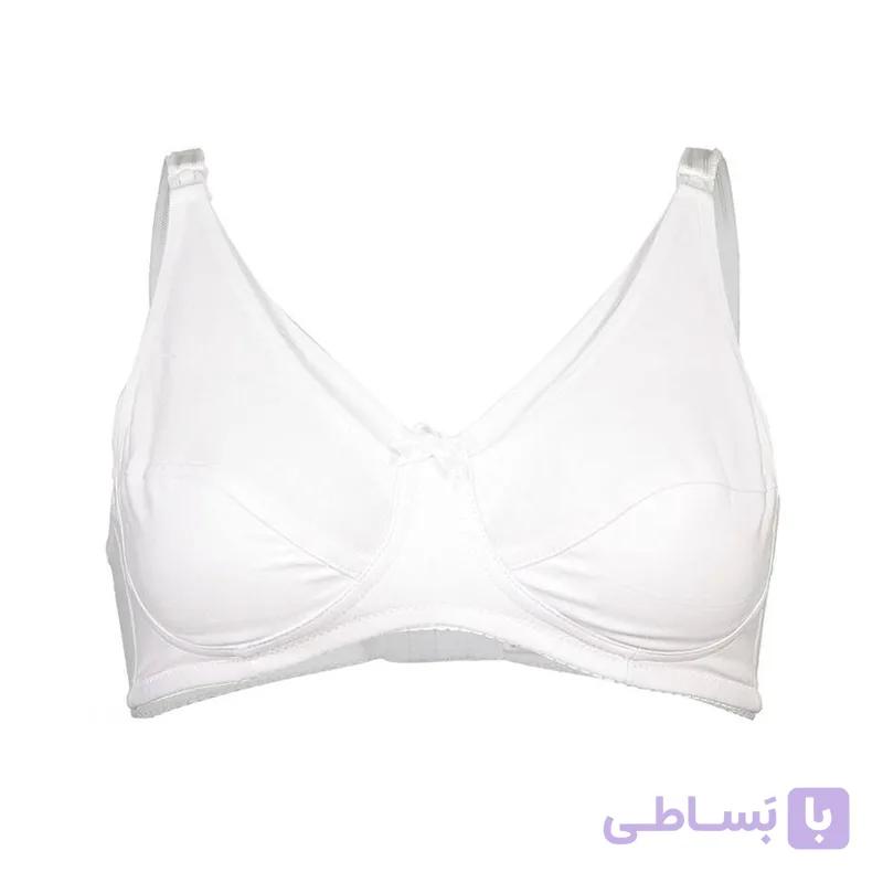 سوتین شیردهی لاکراه نخی Leen لین کد 509 سفید — تصویر 1