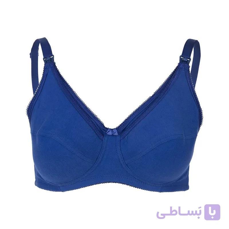 سوتین شیردهی لاکراه نخی Leen لین کد 509 آبی — تصویر 1