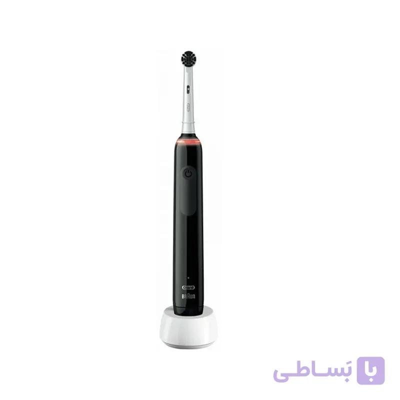 مسواک برقی اورال بی مدل Pro3 3000 Pure White مشکی (سری ذغالی)