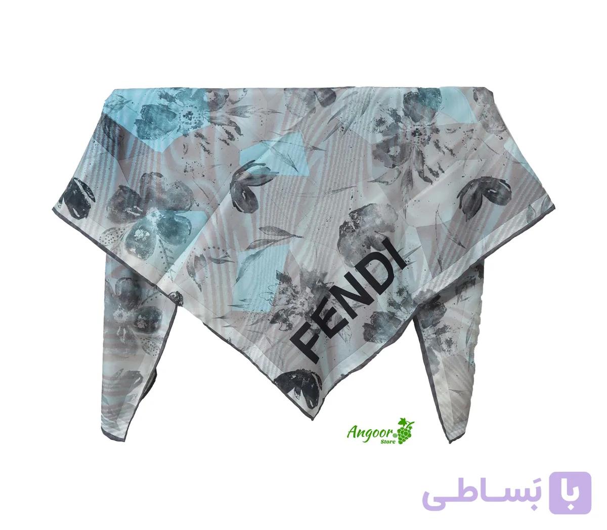 روسری نخی ژاکارد دو رو میکرو کد 1174 — تصویر 1