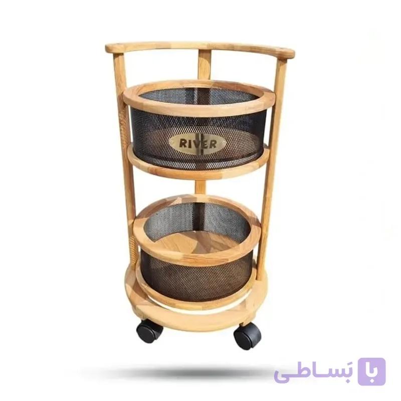 سبد سیب زمینی و پیاز دو طبقه ریور مدل 3914 — تصویر 1