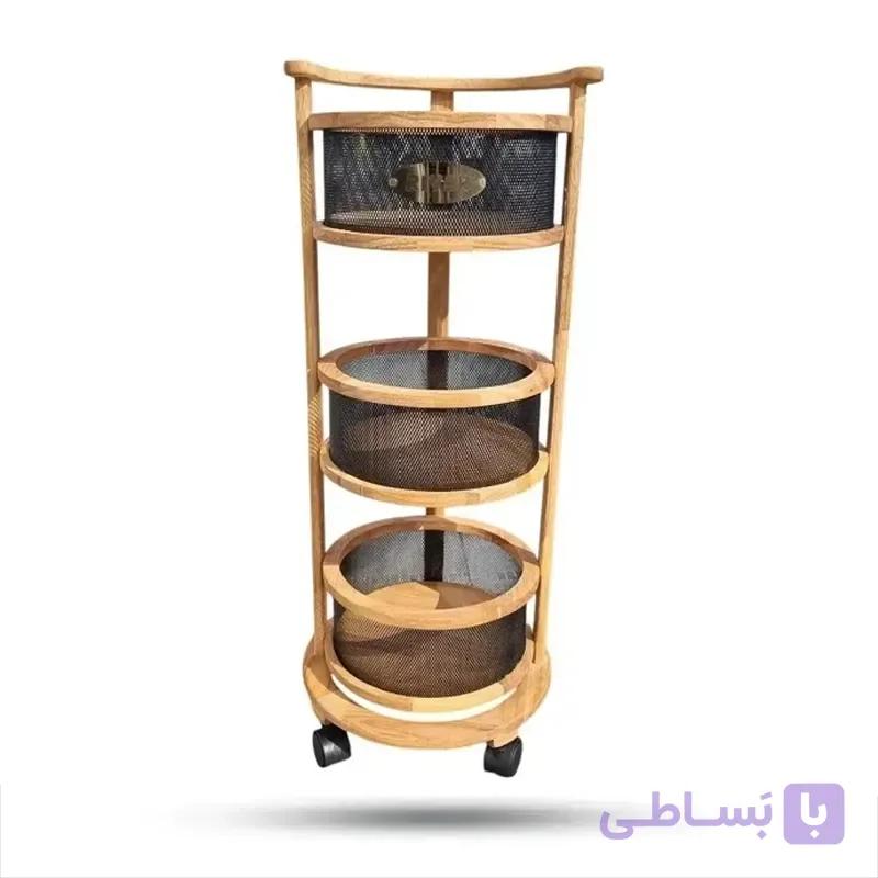 سبد سیب زمینی و پیاز سه طبقه ریور مدل 3913 — تصویر 1