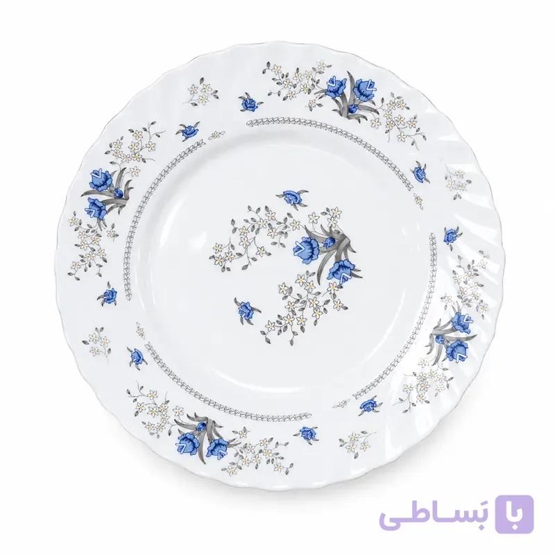 بشقاب غذاخوری آرکوپال پارس اپال مدل رمانتیک کد 250 — تصویر 1
