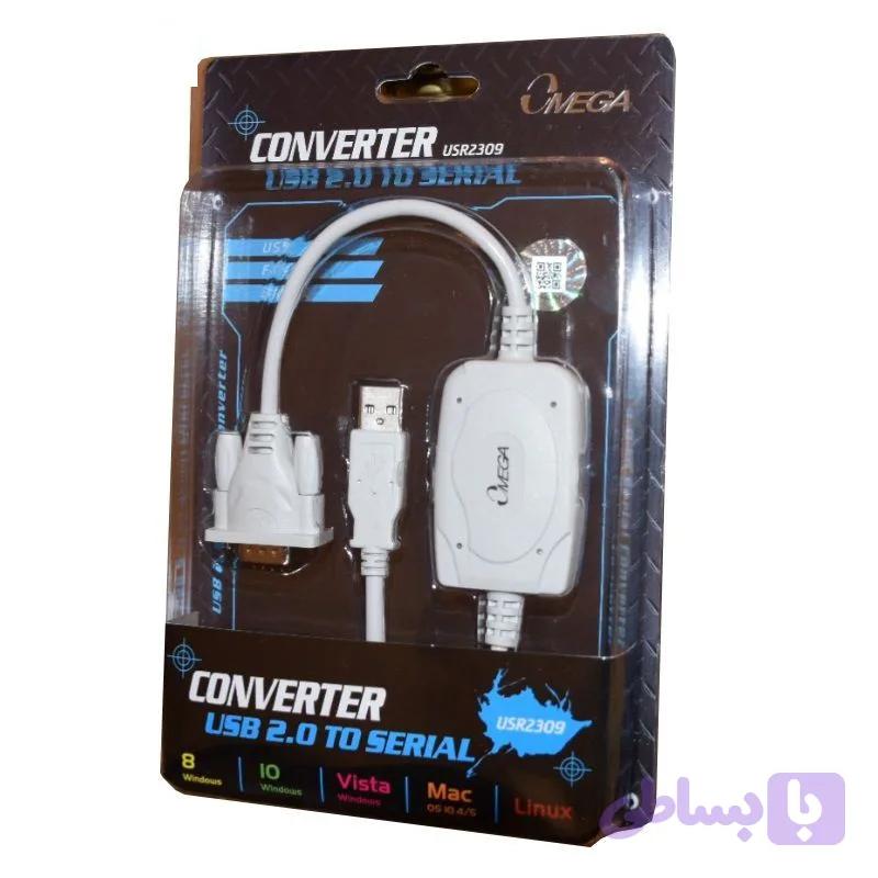 تبدیل Omega USB to Serial RS232 ا Omega USB to Serial RS232 adapter — تصویر 1