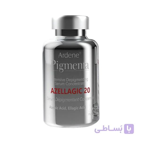 سرم کنستانتره روشن کننده و ضدلک قوی پوست AZELLAGIC آردن پیگمنتا 20