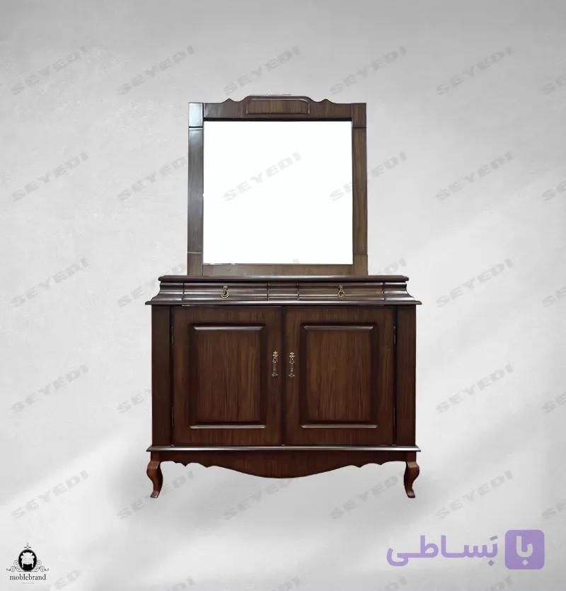 آینه و کنسول دو درب روکشی — تصویر 1