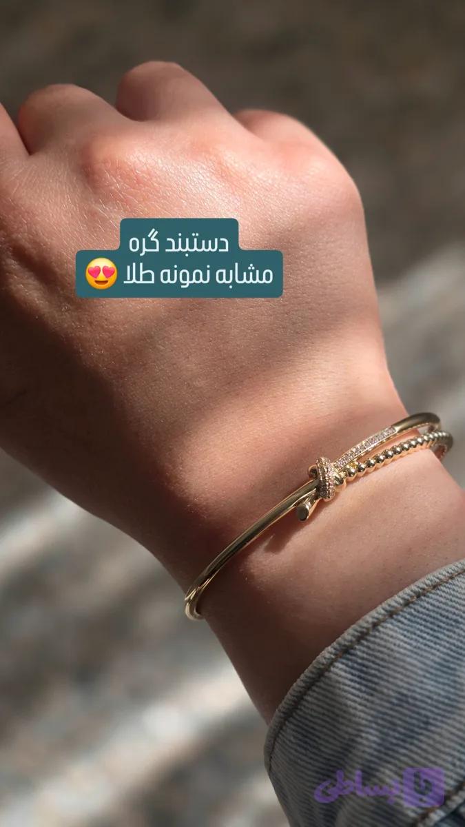 بنگل جواهری طرح طلا — تصویر 1
