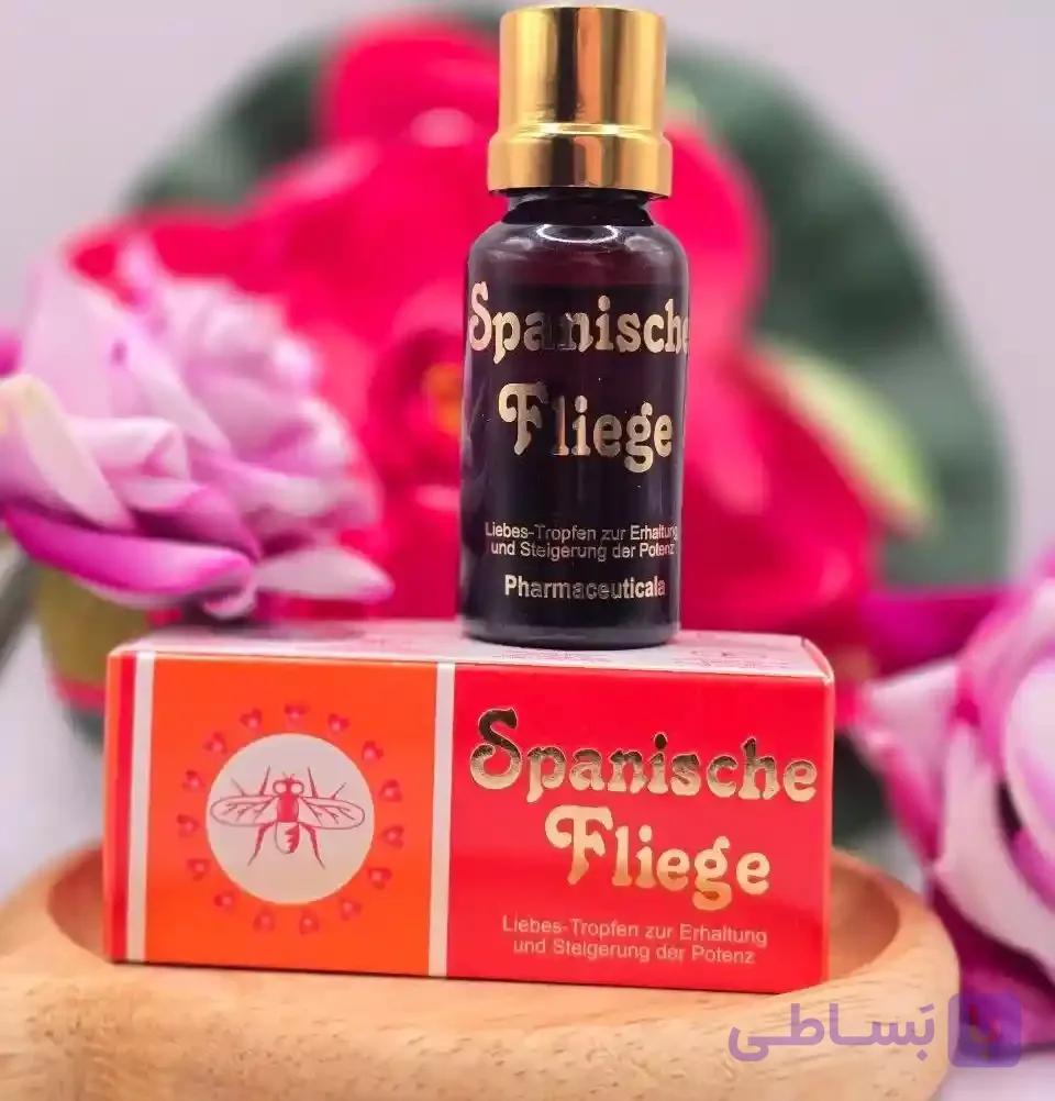 اسپانیش فلای گیاهی دوز ۵ اصلی درب طلایی