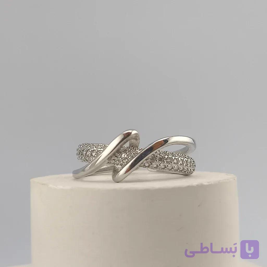 انگشتر زنانه طرح گره عشق — تصویر 1