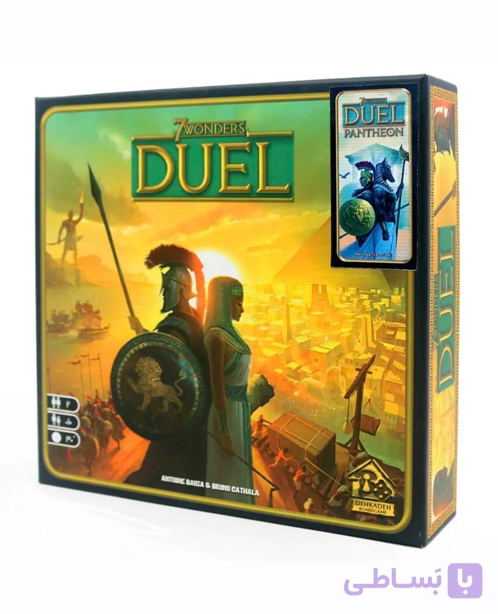 بازی فکری سون واندرز دوئل با افزونه پنتئون (7 Wonders Duel) — تصویر 1