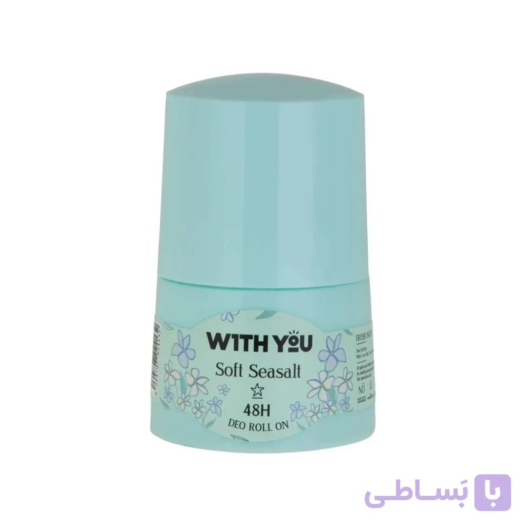 رول ضد تعریق زنانه ویت یو Soft Seasalt | محافظت 24 ساعته با رایحه خنک دریایی — تصویر 1