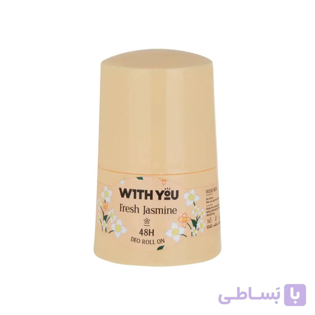 رول ضد تعریق زنانه ویت یو FRESH JASMINE | محافظت 24 ساعته با رایحه یاس — تصویر 1