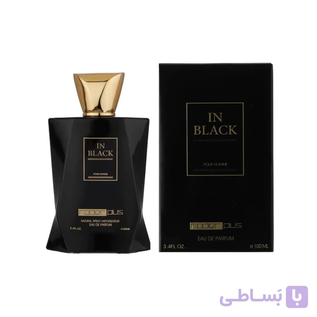ادکلن مردانه این بلک رودیر پلاس (In Black) | عطری شیک و ماندگار | 100 میل — تصویر 1