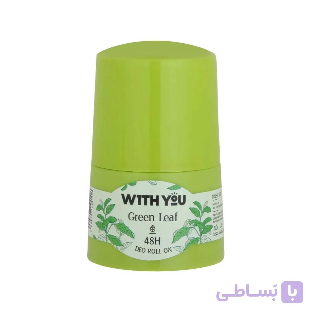 رول ضد تعریق زنانه ویت یو Green Leaf | محافظت مؤثر 24 ساعته با رایحه طبیعی — تصویر 1