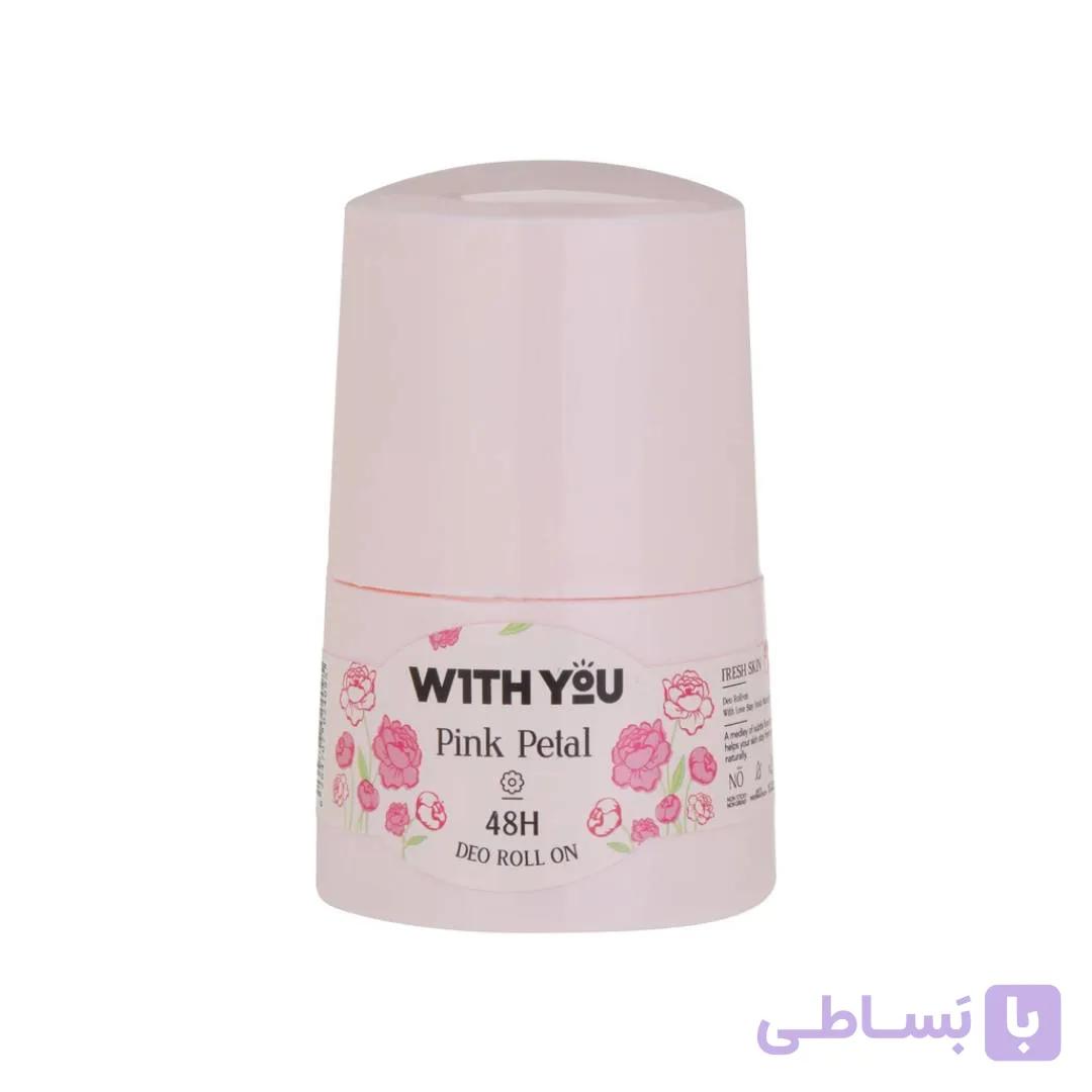 رول ضد تعریق زنانه ویت یو PINK PETAL | محافظت 24 ساعته با رایحه لطیف گل‌ها — تصویر 1