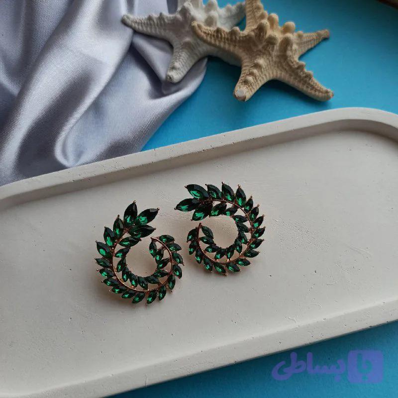 گوشواره مجلسی طرح شوپرد — تصویر 1