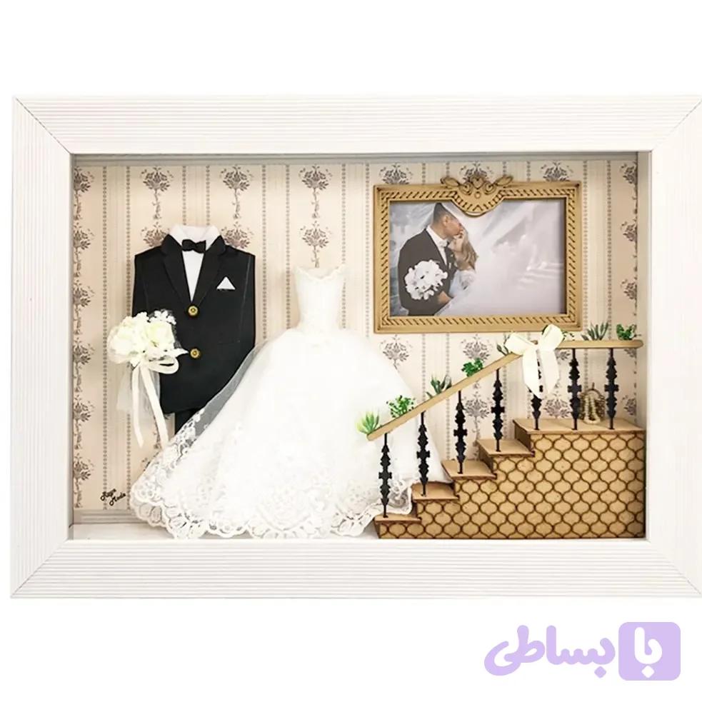 تابلو سه بعدی طرح عروس