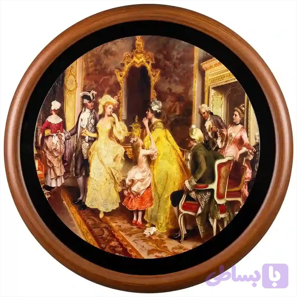 تابلو گرد والتر 90cm B