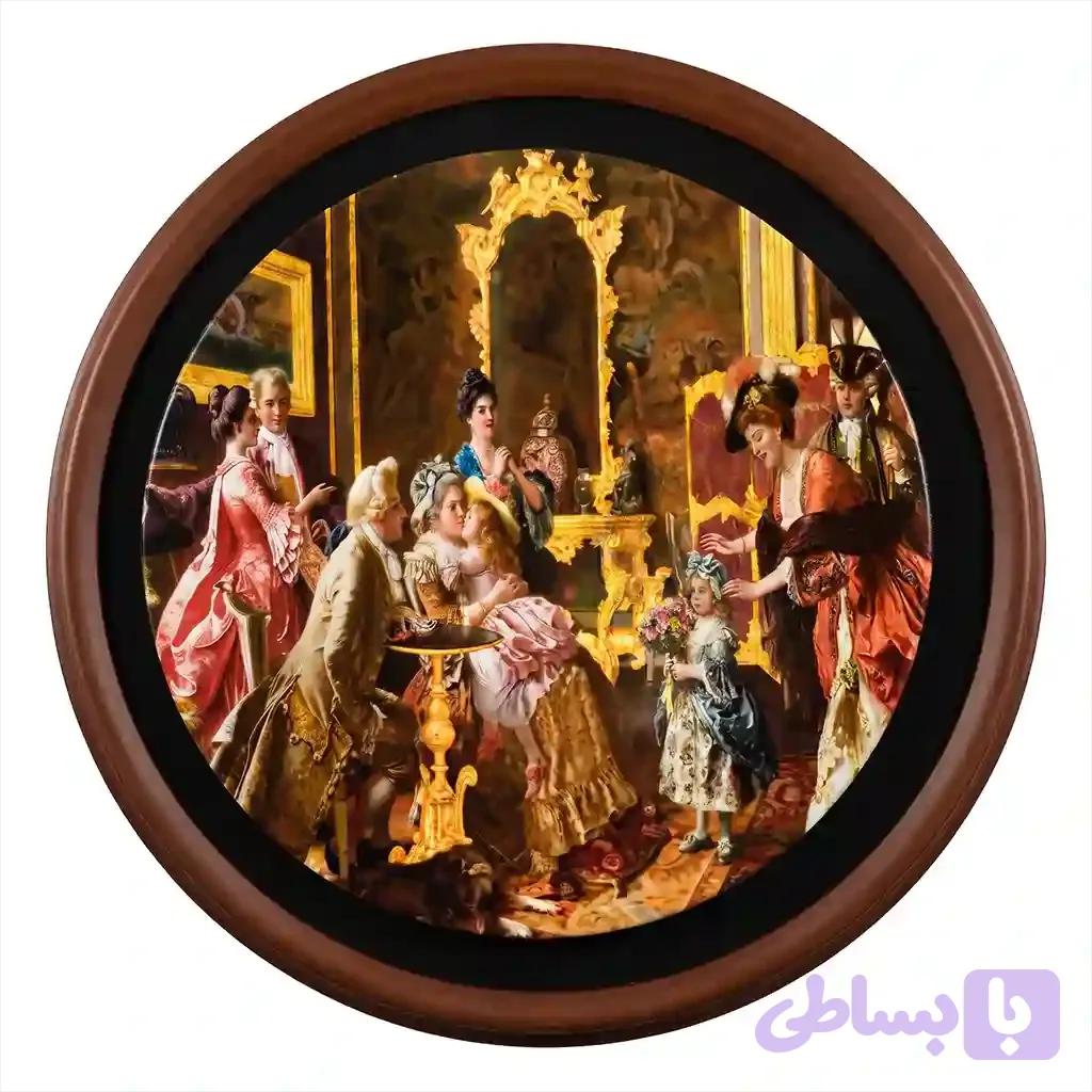 تابلو گرد والتر 90cm C