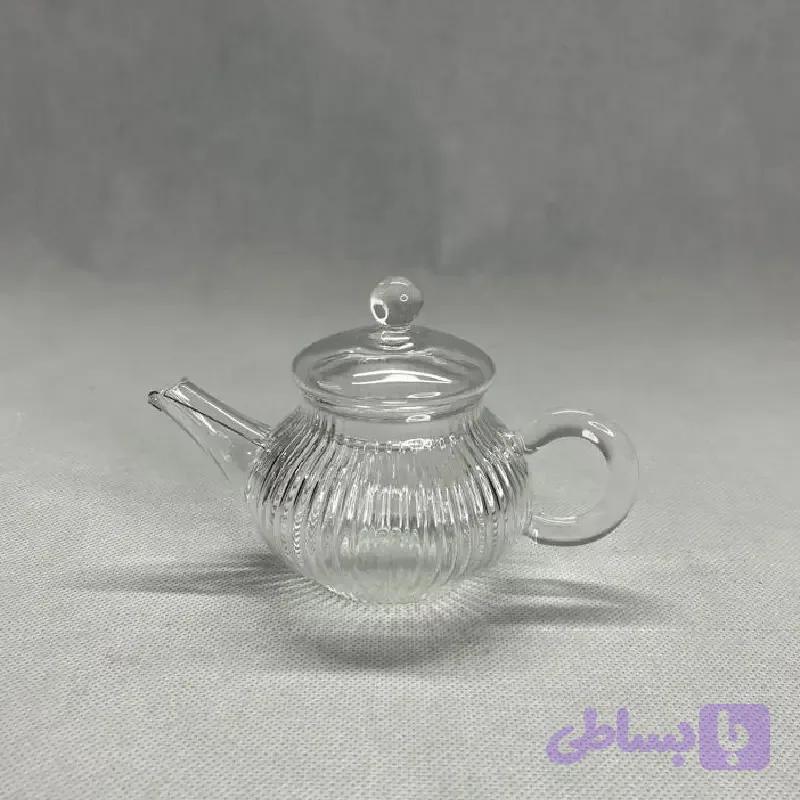 قوری زعفران تمام پیرکس کدو صافی دار ۱۴۴۷۶ — تصویر 1