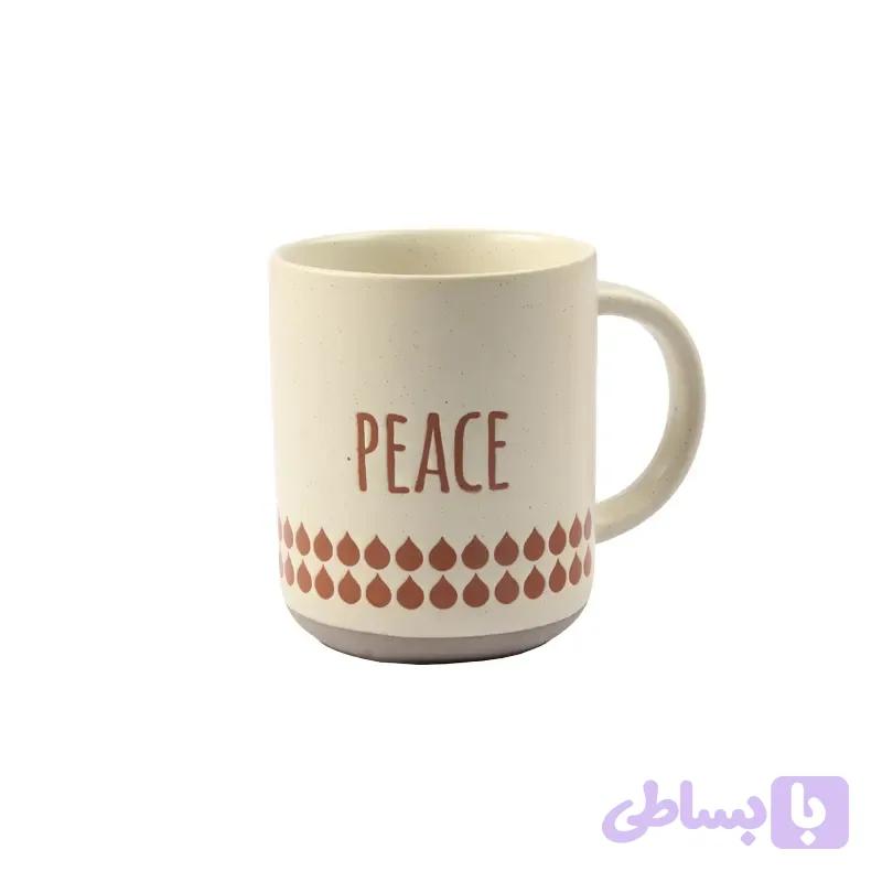 ماگ سرامیکی دنی هوم طرح Peace