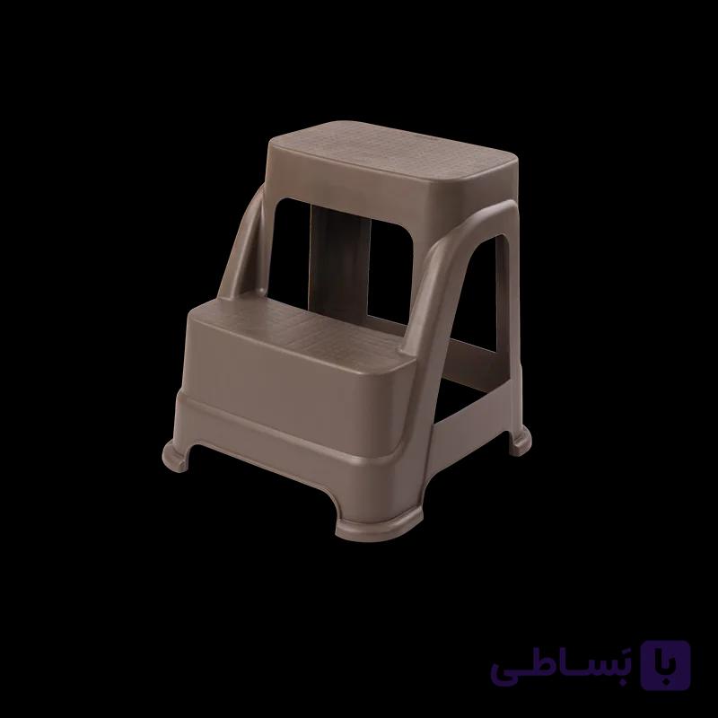 چهارپایه دو پله کوچک پولاد صنعت — تصویر 1