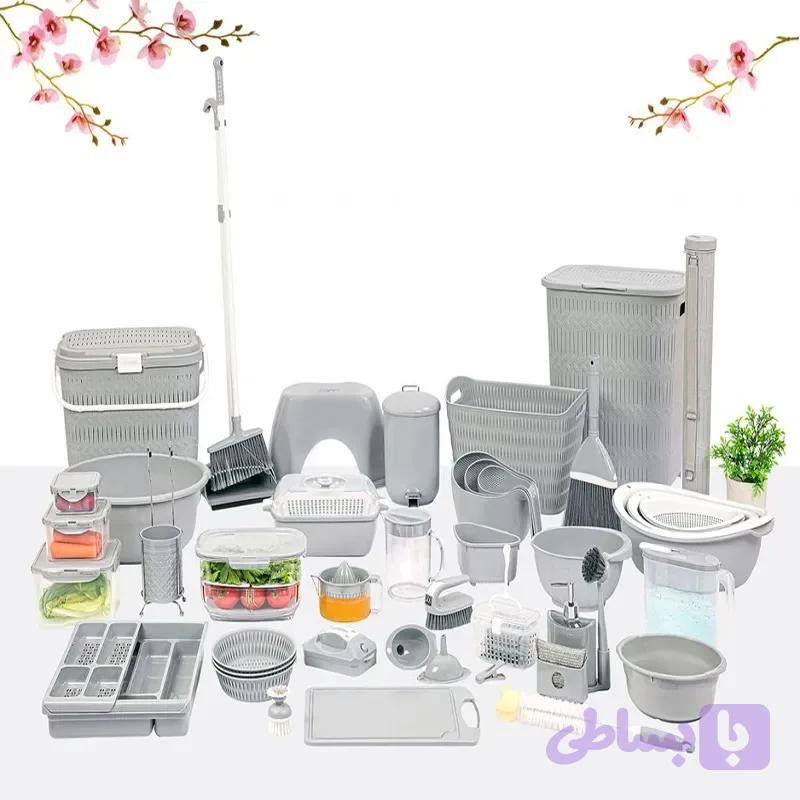 سرویس جهیزیه 40 پارچه نارین لیمون — تصویر 1