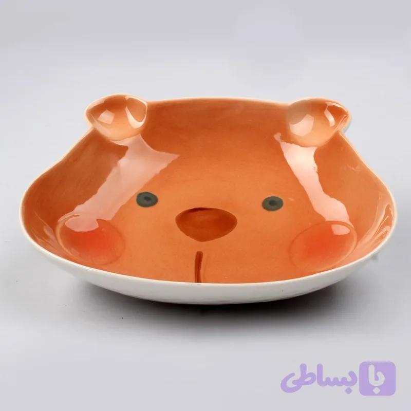 بشقاب سرامیکی کودک وارداتی — تصویر 1