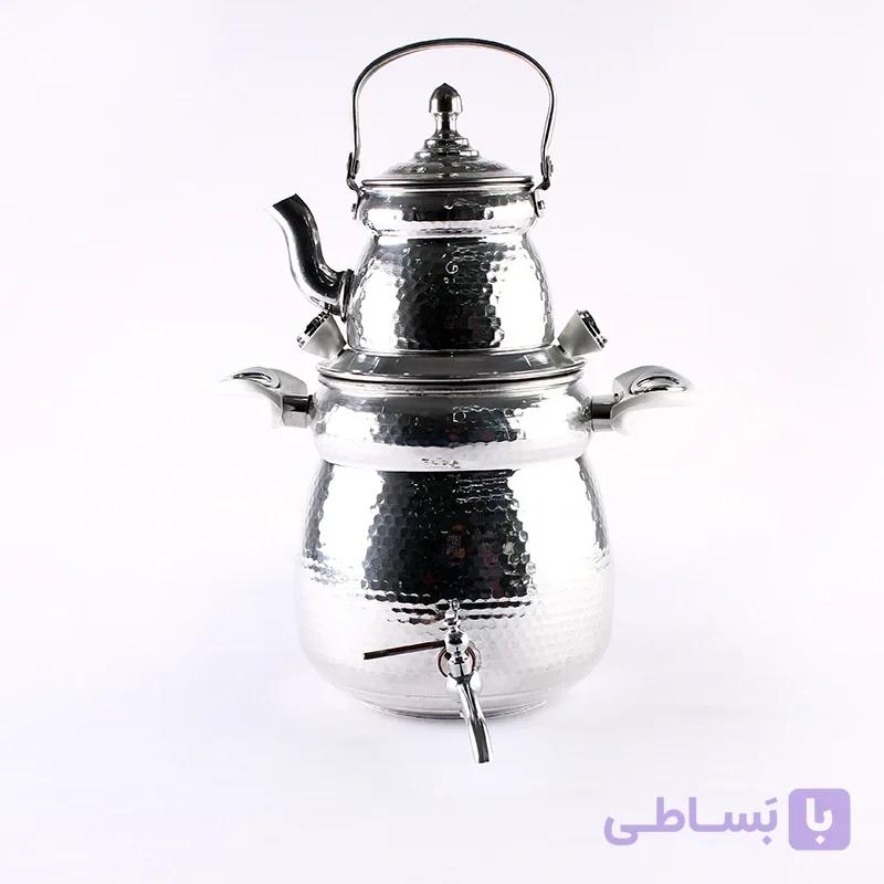 ست کتری و قوری روحی مدل چکشی 6 لیتری — تصویر 1