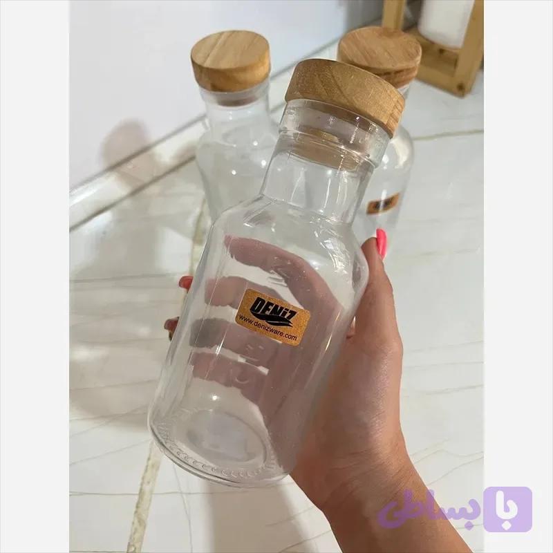 بطری شیر مینی در چوبی دنیز