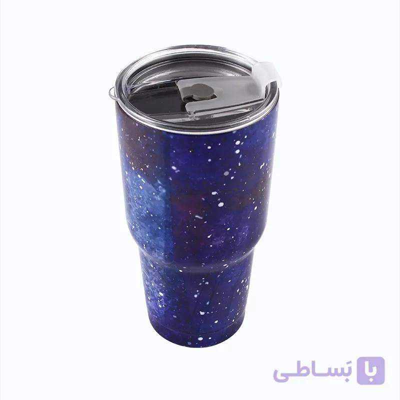 فلاسک سفری Yeti مدل کهکشانی ظرفیت 600 میلی لیتر — تصویر 1