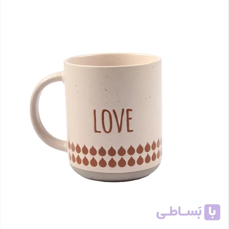 ماگ سرامیکی دنی هوم طرح Love