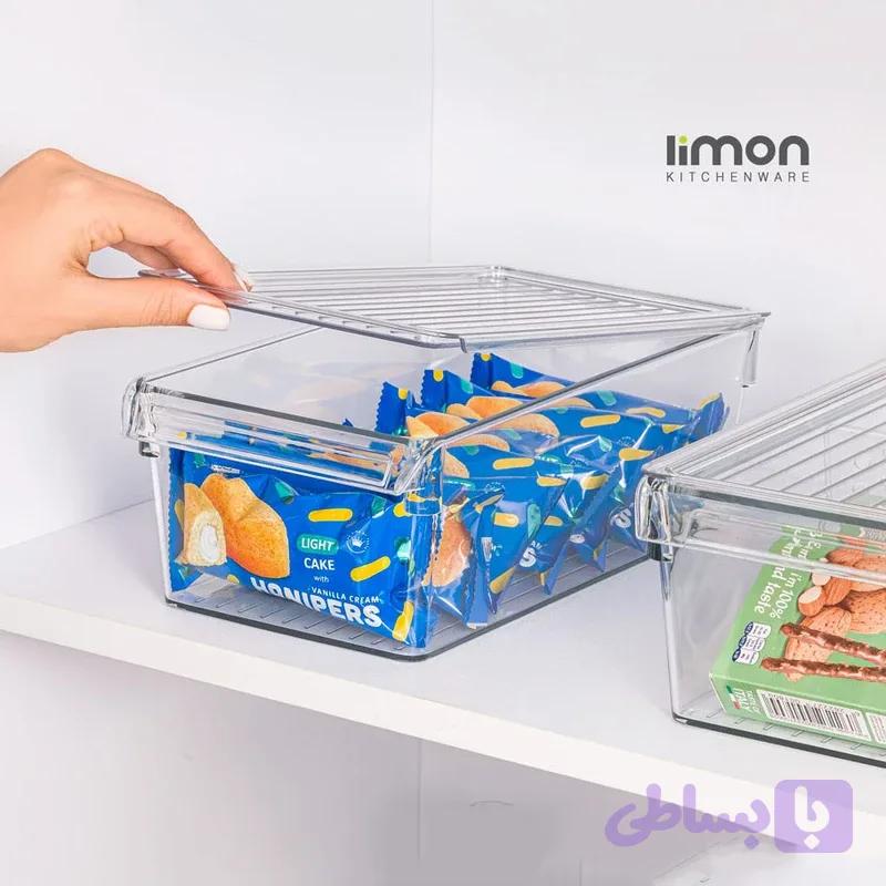 نظم دهنده 3 لیتری دربدار لیمون — تصویر 1
